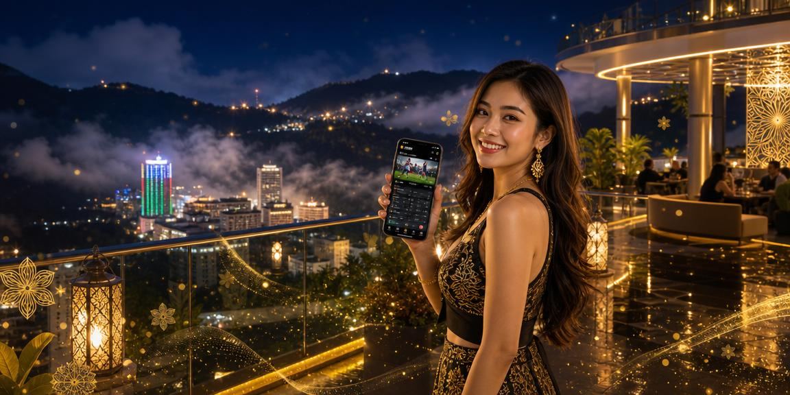 Pengguna kasino mudah alih di Genting Highlands mengakses platform 190 untuk taruhan sukan